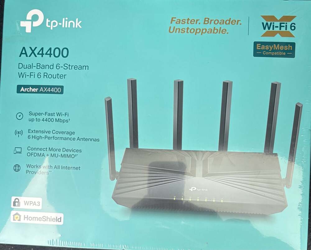 TP-Link Archer AX4400 Dual-Band WiFi 6 Router